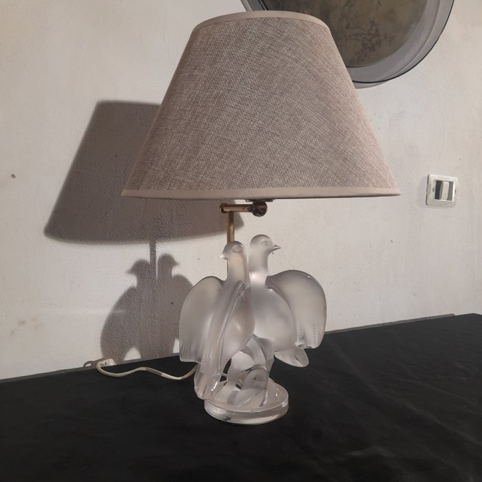 Lalique - René Lalique - Bordlampe - arianna - Krystal