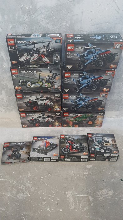 Lego - Technic - 12 Nieuwe sets - 2020+ - Danmark