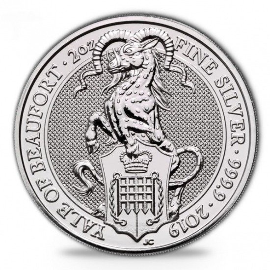 Storbritannien 5 Pounds 2019 Yale of Beaufort 2 Oz (999)  (Ingen mindstepris)