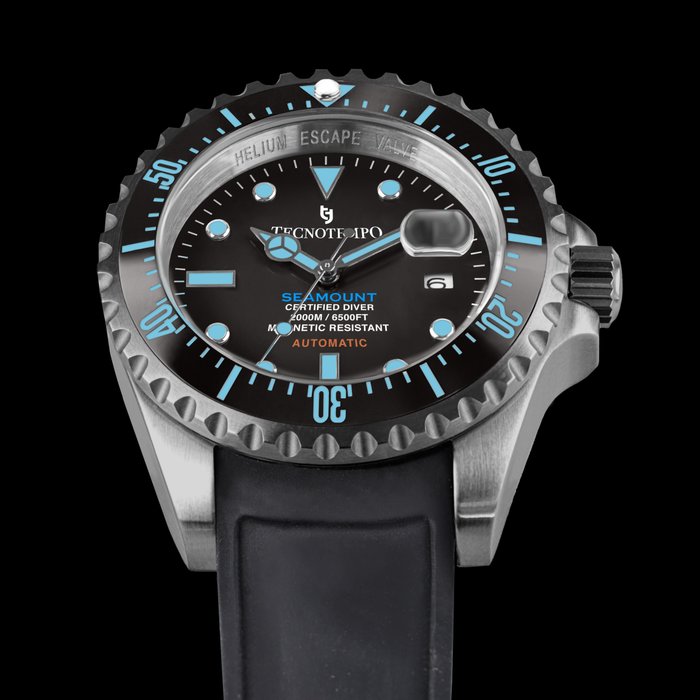 Tecnotempo - Diver 2000M "SEAMOUNT" - Limited Edition - - TT.2000S.GSN - Mænd - 2011-nu