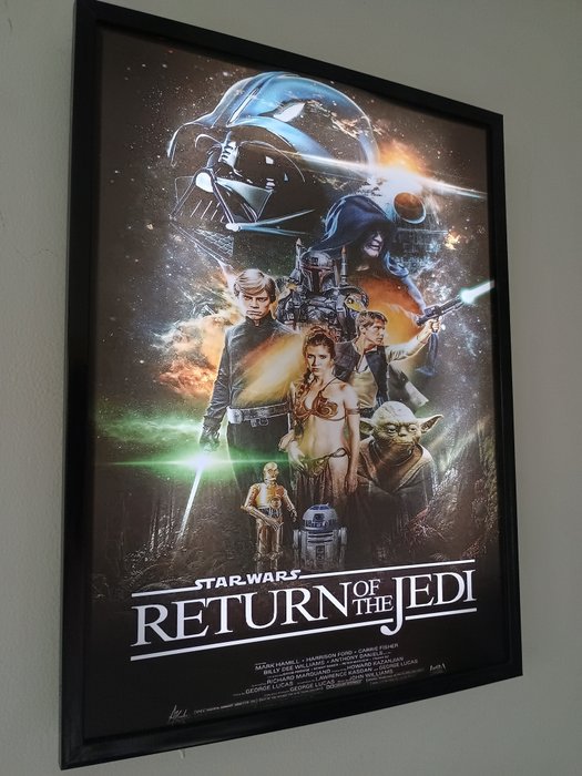 Star Wars - Return of the Jedi Lightbox (40x30 cm) - Fanmade