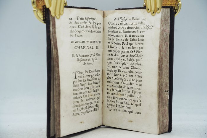 Mr Mainbourg - Traité historique de l'établissement et des prérogatives de l'Église de Rome et de ses evesques - 1685