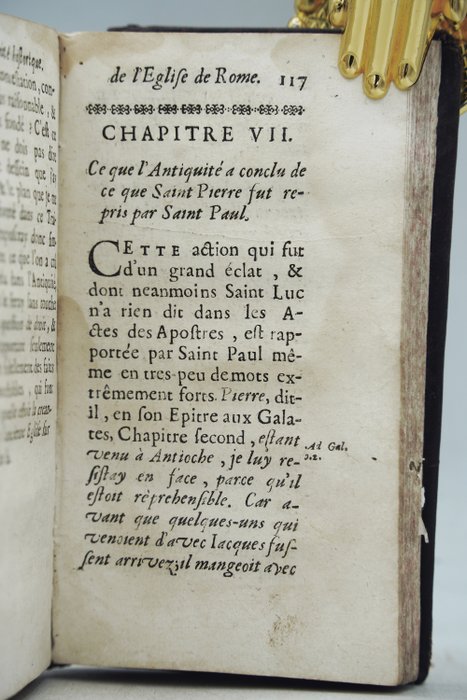 Mr Mainbourg - Traité historique de l'établissement et des prérogatives de l'Église de Rome et de ses evesques - 1685