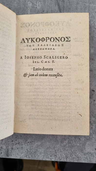 Lycophron - Alexandra Poèmes obscures - 1595