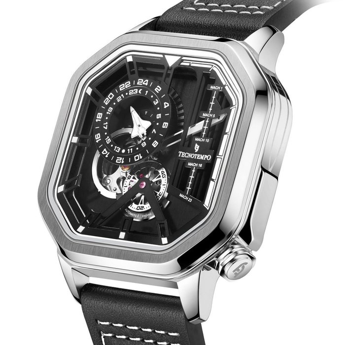 Tecnotempo - "Dynamic Shuttle" Automatic Engine - - TT.SH.B (black dial) - Mænd - 2011-nu