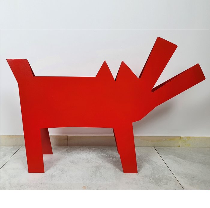 José Soler Art - The Dog KH Red - NO Reserve