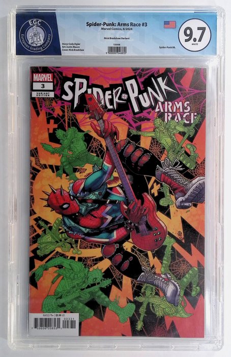 Spider-Punk: Arms Race #3 - EGC graded 9.7 - 1 Graded comic - 2024