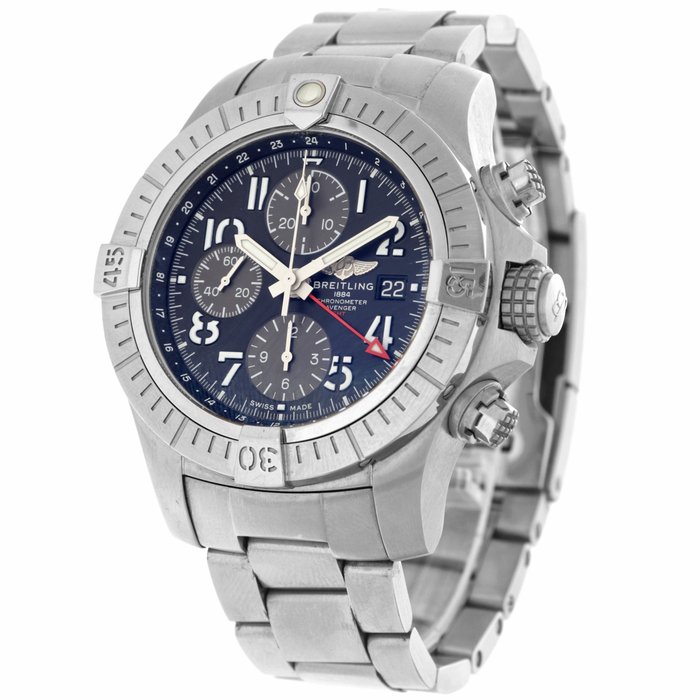 Breitling - Avenger Chronograph GMT 45 - A24315 - Mænd - 2011-nu