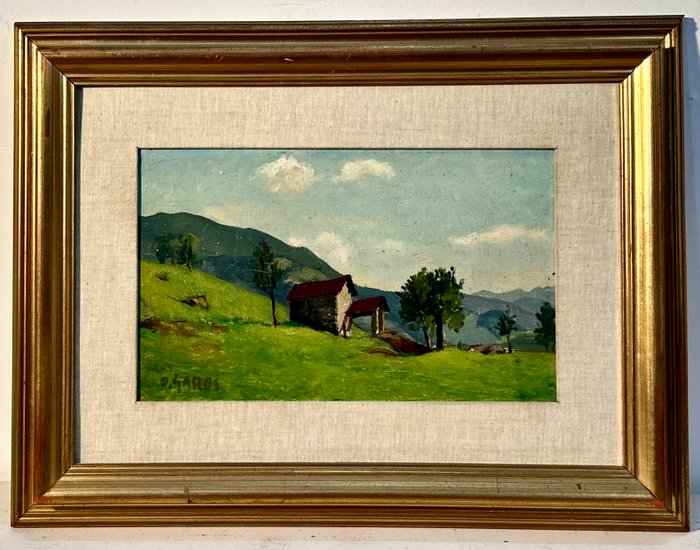 Ottorino Garosio (1904-1980) - Paesaggio - NO RESERVE