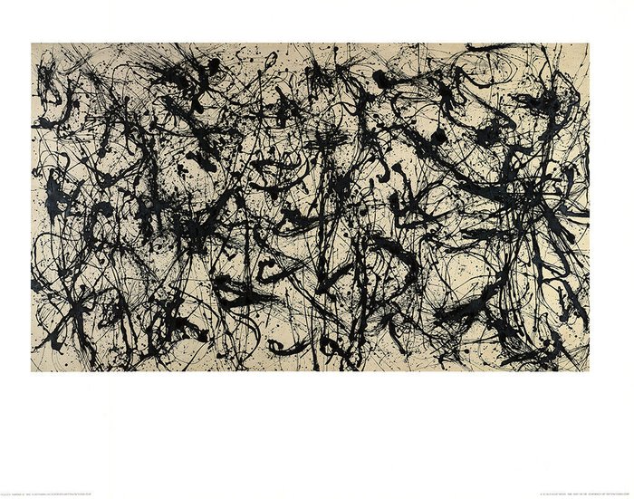 Jackson Pollock - Collection of Americain Masters - No 32 - 1950‹erne