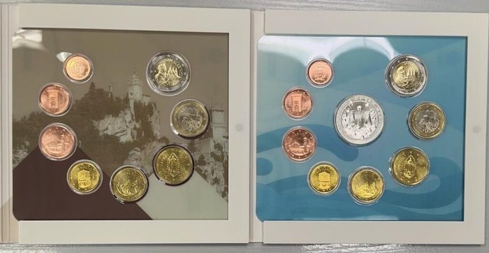 San Marino. Mint Set 2020 (2 sets)  (Ingen mindstepris)