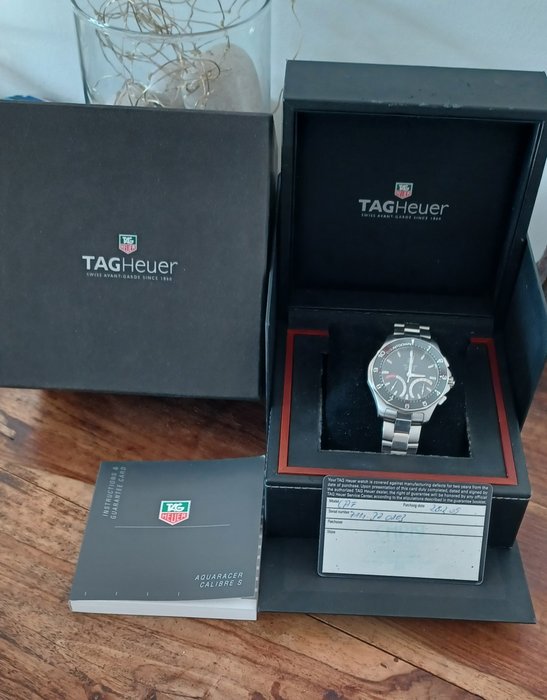 TAG Heuer - Aquaracer 300M - CAF7111.BA0803 - Mænd - 2000-2010