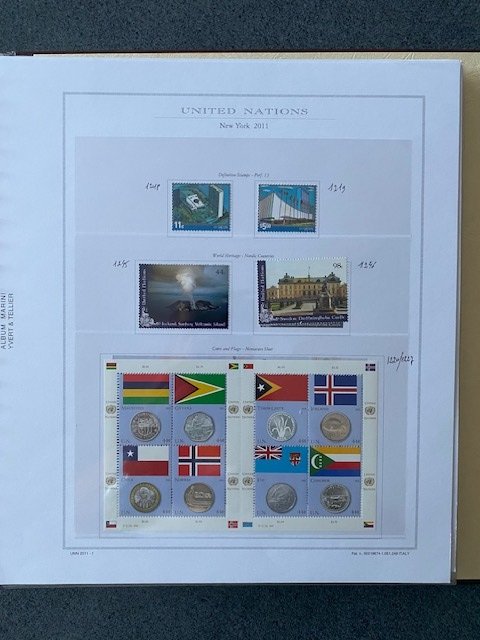 FN - New York 2011/2016 - United Nations New York Collection 2011-2016 - Yvert