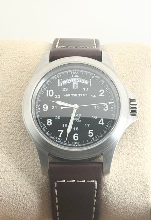 Hamilton - Khaki Field King - Ingen mindstepris - H644510 - Mænd - 2011-nu