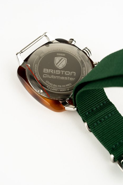 Briston - Green Clubmaster Sport Nylon "NO RESERVE PRICE" - Ingen mindstepris - 17142.SA.TS.10.NBG - Mænd - 2011-nu