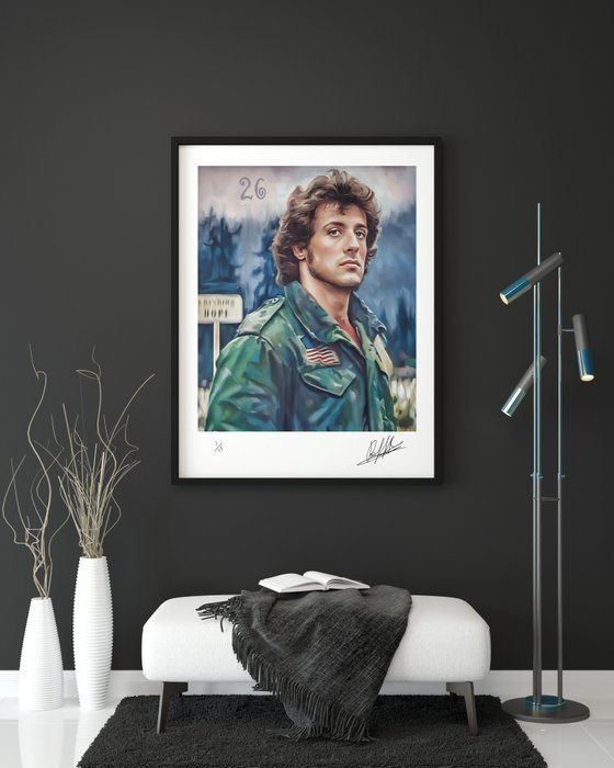 fantomas - Rambo - by Raffaele De Leo - Giclèe Fine art 3/30