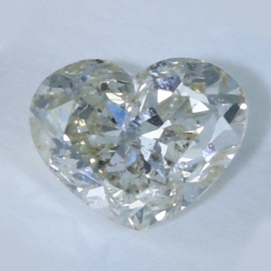 1 pcs Diamant  (Natur)  - 145 ct - Hjerte - J - I1 - International Gemological Institute (IGI) - 145 ct Hjerte strålende