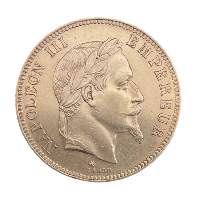 Frankrig Napoléon III (1852-1870) 100 Francs 1869-A Paris