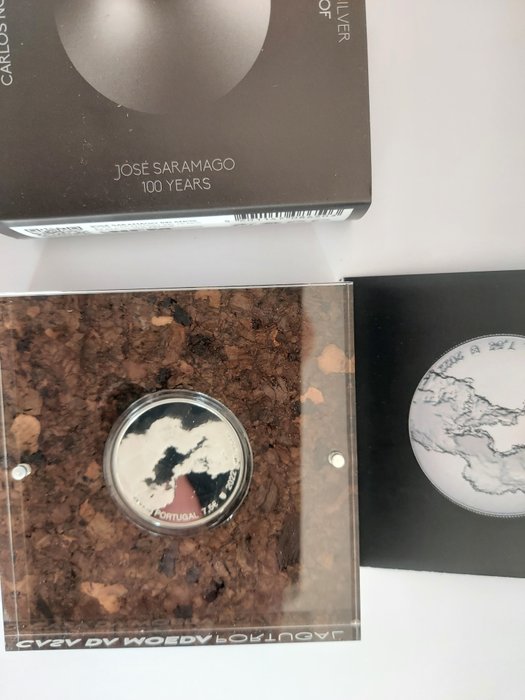 Portugal. 7,5 euro 2022 "Josè Saramago" Silver proof  (Ingen mindstepris)