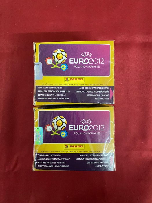 Panini - Euro 2012 - 50 packs each - 2 Sealed box