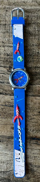 Tintin - Montre Tintin lune + pochette cuir - 1 Moon Watch