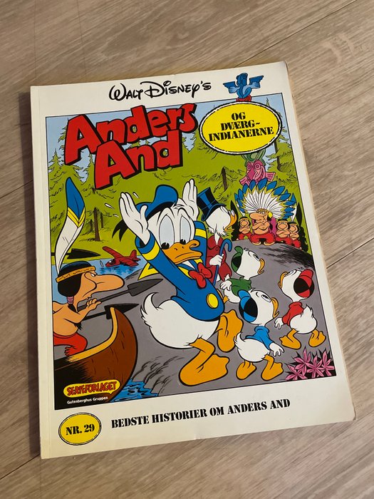 Donald Duck - Anders and og dværg-indianerne - 1 Comic - 1989