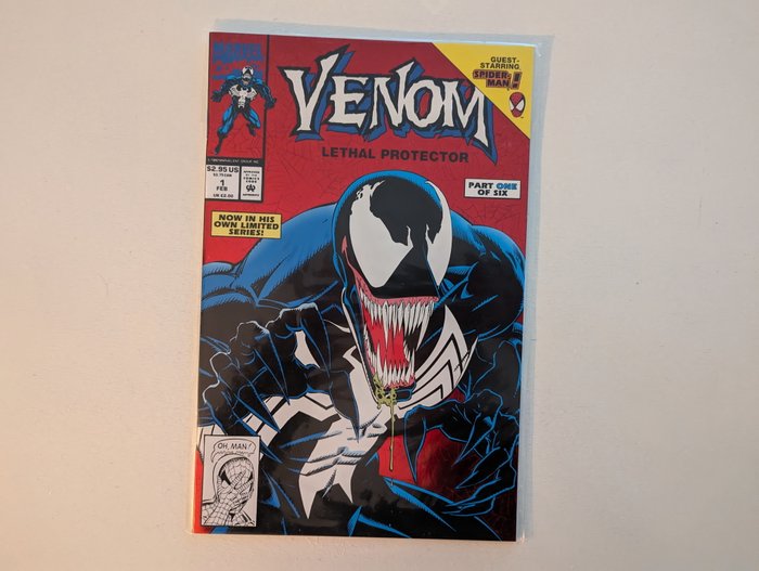 Venom: Lethal Protector #1 - First Venom in a solo book - 1 Comic - Første udgave - 1992