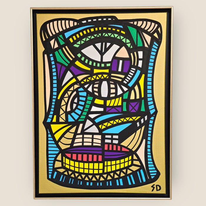 SDART - Face of Gold (70x50 cm)