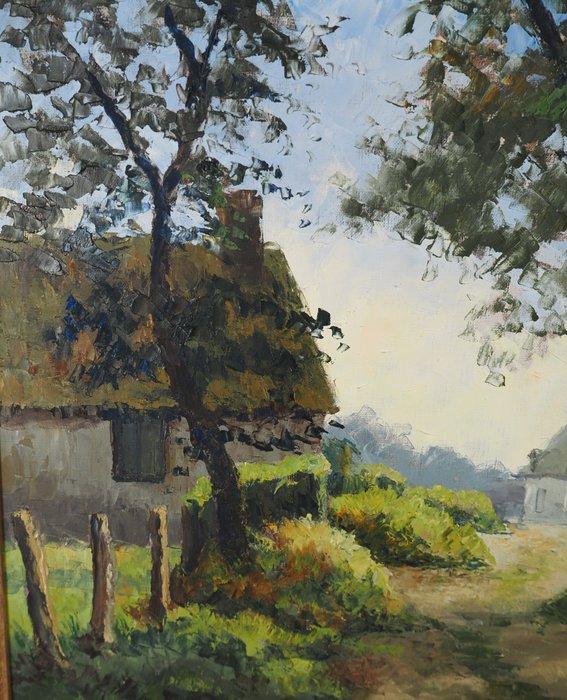 Paul Emile Pissarro (1884-1972) - Entrée du village