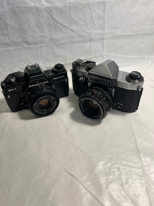 Praktica Super TL + BC 1 + lenzen Reflekskamera med enkelt linse (SLR)