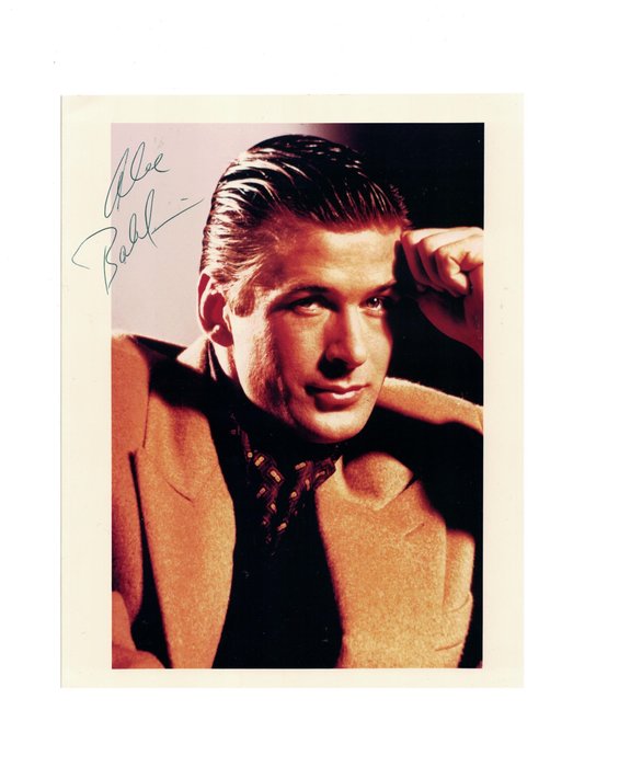 Alec Baldwin - Signed Photo In-Person (20x26 cm)