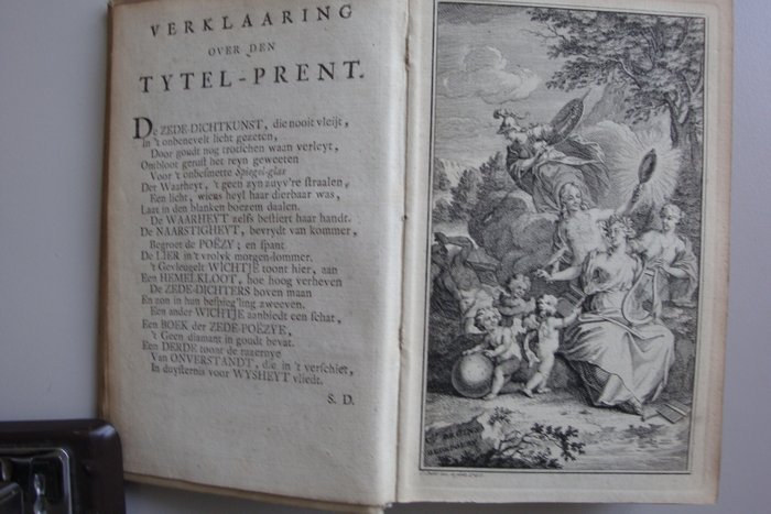 Claas Bruin - Verzameling Der Overgeblevene Bybel- Zede- En Mengelpoëzy Van Den Beroemden Dichter - 1741