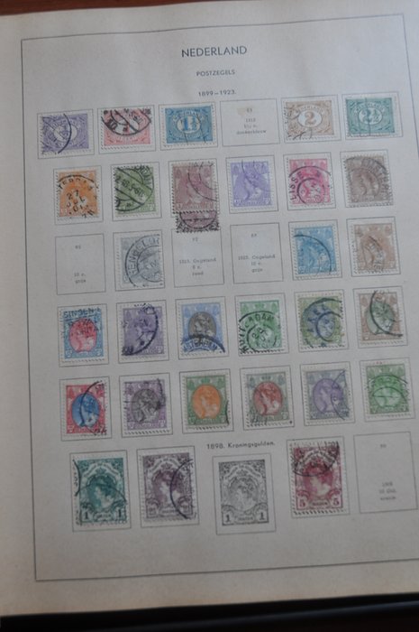 Holland  - Samling 1852/2001 i 2 album og mere