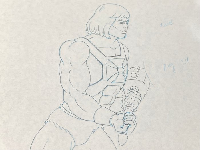 He-Man and the Masters of the Universe - 1 Original animationstegning (1983)