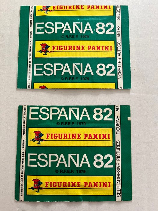 Panini - España 82 World Cup - 2 Booster pack