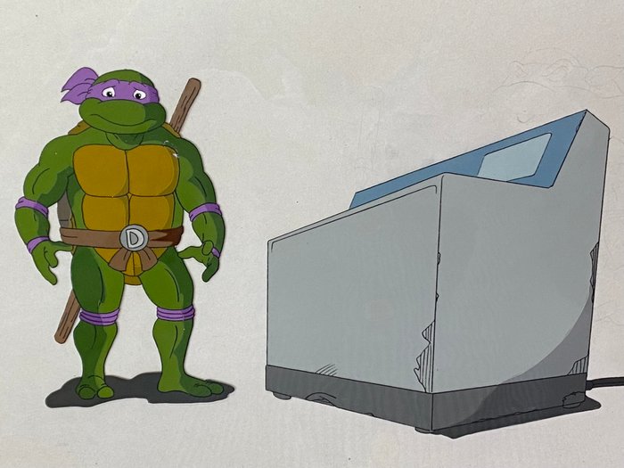 Murakami-Wolf-Swenson - 1 Original animationscelle - Teenage Mutant Ninja Turtles (1987/1996)