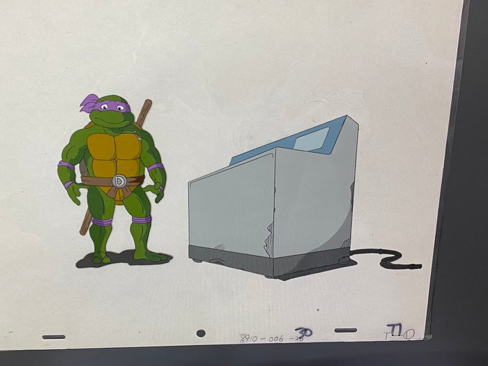 Murakami-Wolf-Swenson - 1 Original animationscelle - Teenage Mutant Ninja Turtles (1987/1996)