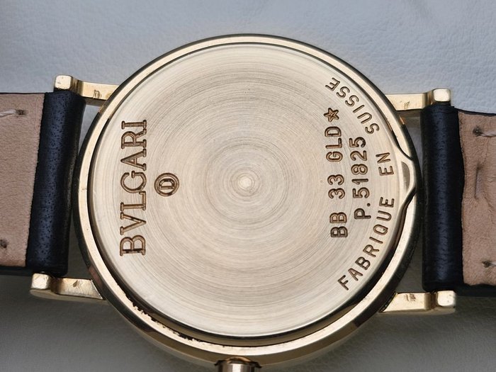 Bvlgari - 33 GLD 18K GOLD - P.51825 - Unisex - 1990-1999