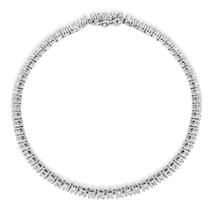 Armbånd - 18 kraat Hvidguld -  2.00ct. tw. Diamant (Natur)