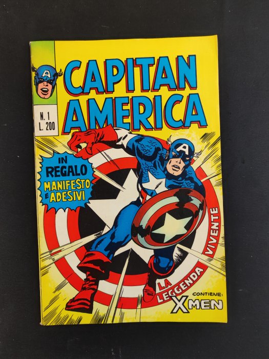 Captain America - La Leggenda Vivente e Altri - 12 Comic - Første udgave - 1973/1974