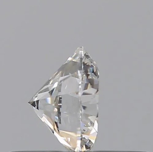 1 pcs Diamant  (Natur)  - 0.30 ct - Rund - D (farveløs) - VVS2 - Gemological Institute of America (GIA) - *3EX*