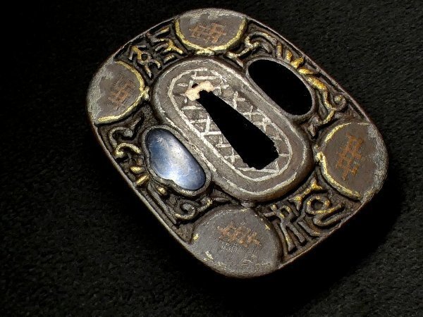 Nanban stil Tsuba - Japan - Edo-perioden (1600-1868)