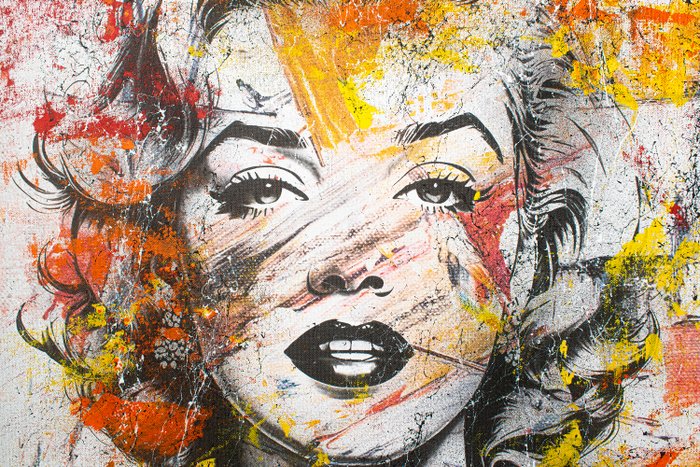 Gongas (XX-XXI) - Vandalized Marilyn Monroe