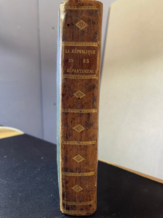 République française et Société de Géographes - La République Française en LXXXVIII départemens - 1795