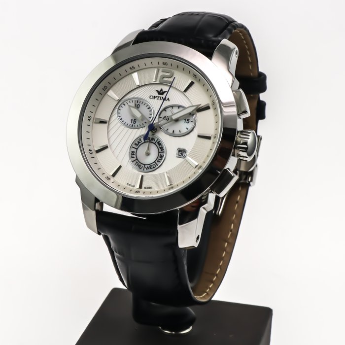 Optima - Swiss Chronograph - OSC391-SL-1 - Ingen mindstepris - Mænd - 2011-nu