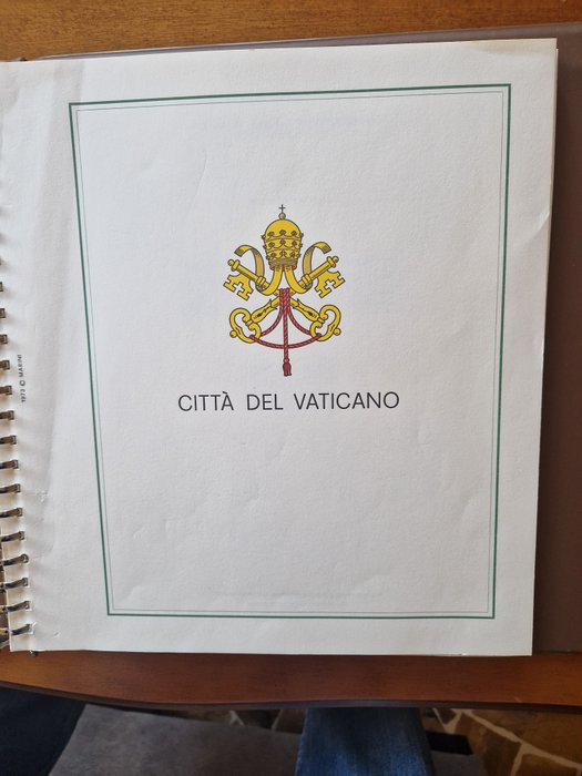 Vatikanstaten 1963/1979 - Vatikanet. John XXIII og Paul VI kompletterer komplet gummi på Marini-ark og Postiglione-mappe