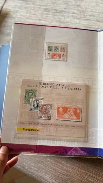 Den Italienske Republik 2006/2012 - Bellissima collezione di Folders del periodo, inseriti i bustine plastificate ad-hoc e raccolti in