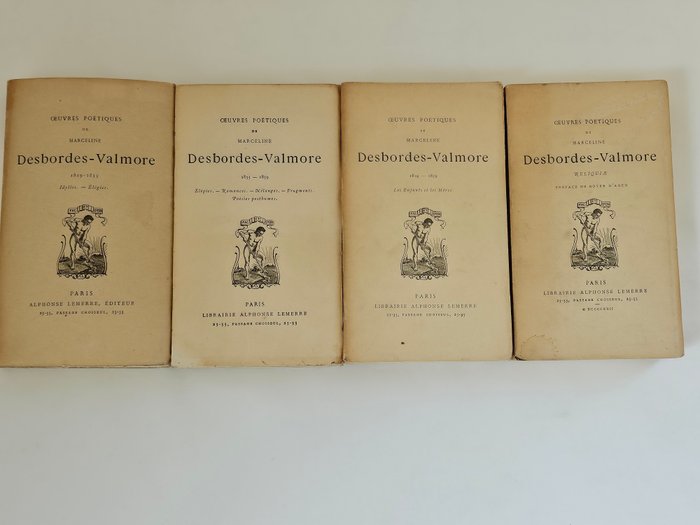 Marceline Desbordes Valmore - Oeuvres poetiques de Marceline Desbordes Valmore - 1887