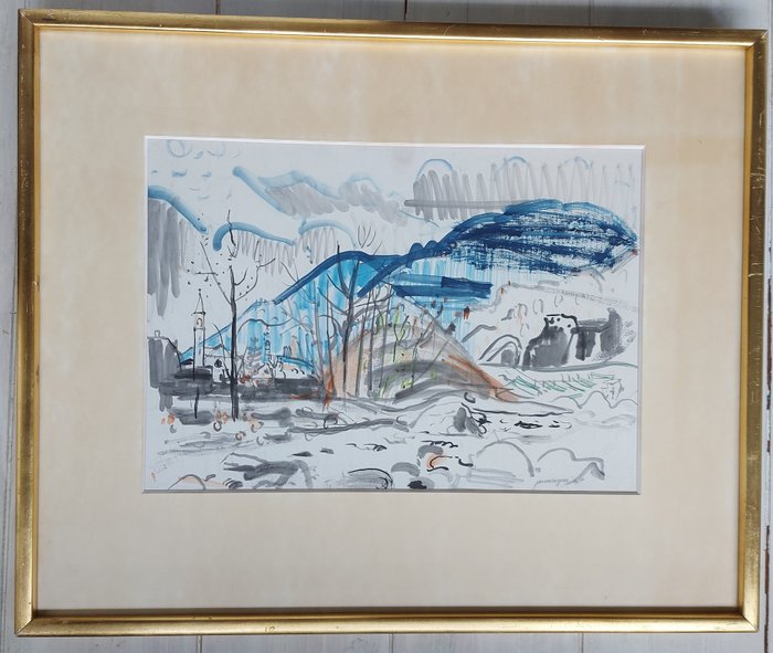 Jan Wiegers (1893-1959) - Alpen landschap