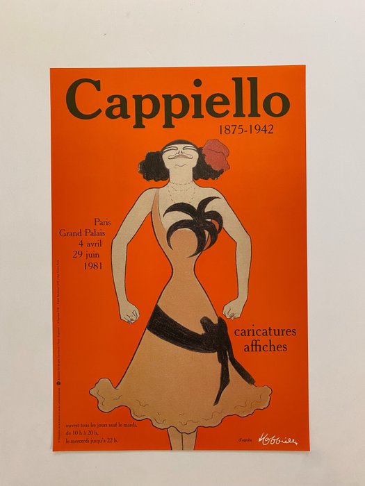 Leonetto Cappiello, after - "Caricatures affiches" - Grand Palais Paris - 1980‹erne